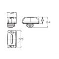 36V 10.4ah Lithium-Ion Battery Pack E-Bike Li-ion Rechargeable Storage Pedelec Akku Power Battery for E-Scooter with Haibao Style with 2600mAh Cell